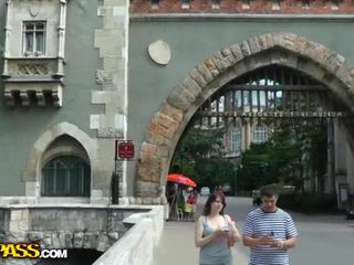 Awesome public sex adventure with hot ...