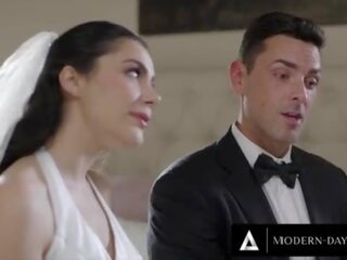 Modern-day sins - groomsman assfucks warga itali pengantin perempuan valentina nappi pada perkahwinan hari remote punggung plug