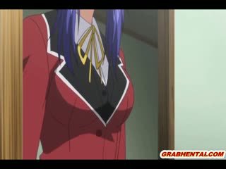 Japans hentai schoolmeisje self masturbation