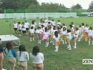 Subtitled bottomless zunaj japan schoolgirls assembly