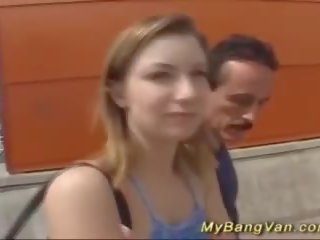Young Teen Picked up for Her First Bang Van Orgy: Porn 48