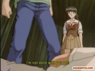 Hapon anime istudyante gets squeezed kanya suso by pervert