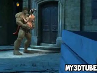 3d harley quinn gets fucked przez the incredible hulk