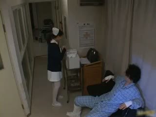 Super Sexy Japanese Nurses Sucking Part1