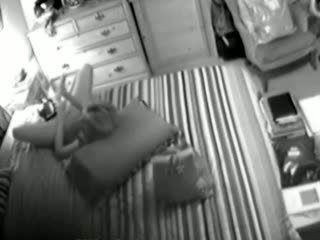 Friend mom caught masturbating on hidden spy cam Video