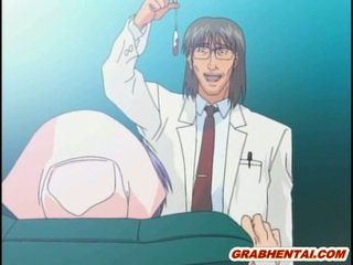 Virgin hentai nurse bondaged and brutally ass and pussy fucked