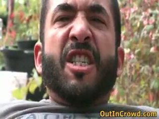 Bearded Gay Gardener Gives Sucking And Fucked