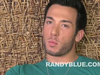JorDan Santelli Returns To RAndy Blue Sporting A More Manly Look With A Sexy Jock Build, Rock Hard Chest, ChiSeled Abs And Some Hot Sex Toy Actionion.