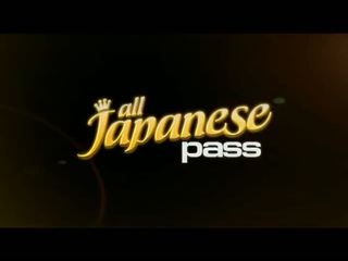 All Japanese Pass: Asian hairy cunt loves jacking dicks off