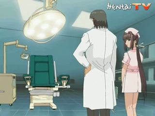 看護師, アニメのポルノ