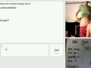 Young Couple Have Fun On Omegle With BJs