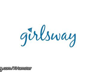 Girlsway Lana Rhoades Catches Melissa Masturbating to