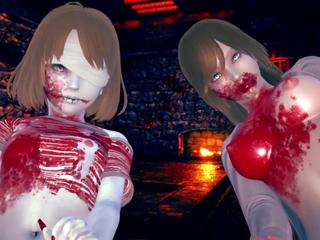 Sexy undead zombi girls want to eat you alive: dhuwur definisi porno f6