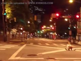 Clown gets dick sucked in middle of the street