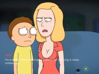 Rick dan morty&colon; yang cara kembali home- beth adalah lonely dan wants kepada menghisap