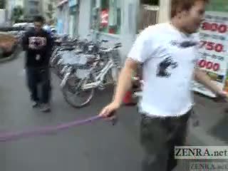 Crazy Japanese Public Nudity Walk Of Shame With Subtitles