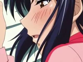 Slutty teen hentai girl gets mouth filled with big dick