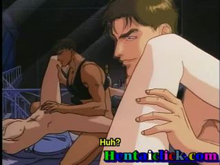 homossexual, desenho animado, hentai