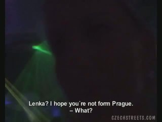 Lenka gets fucked in the disco for cash