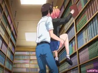 Hentai Teen Gets Fucked In The Library