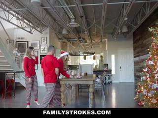 Familystrokes - Fucking My Stepdad on Christmas Morning