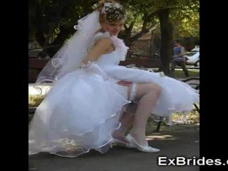 Real brides upskirts!