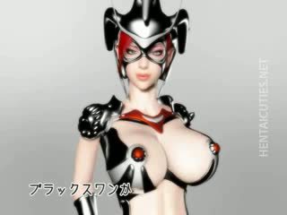 3D Anime Slave Gets Tits Tortured